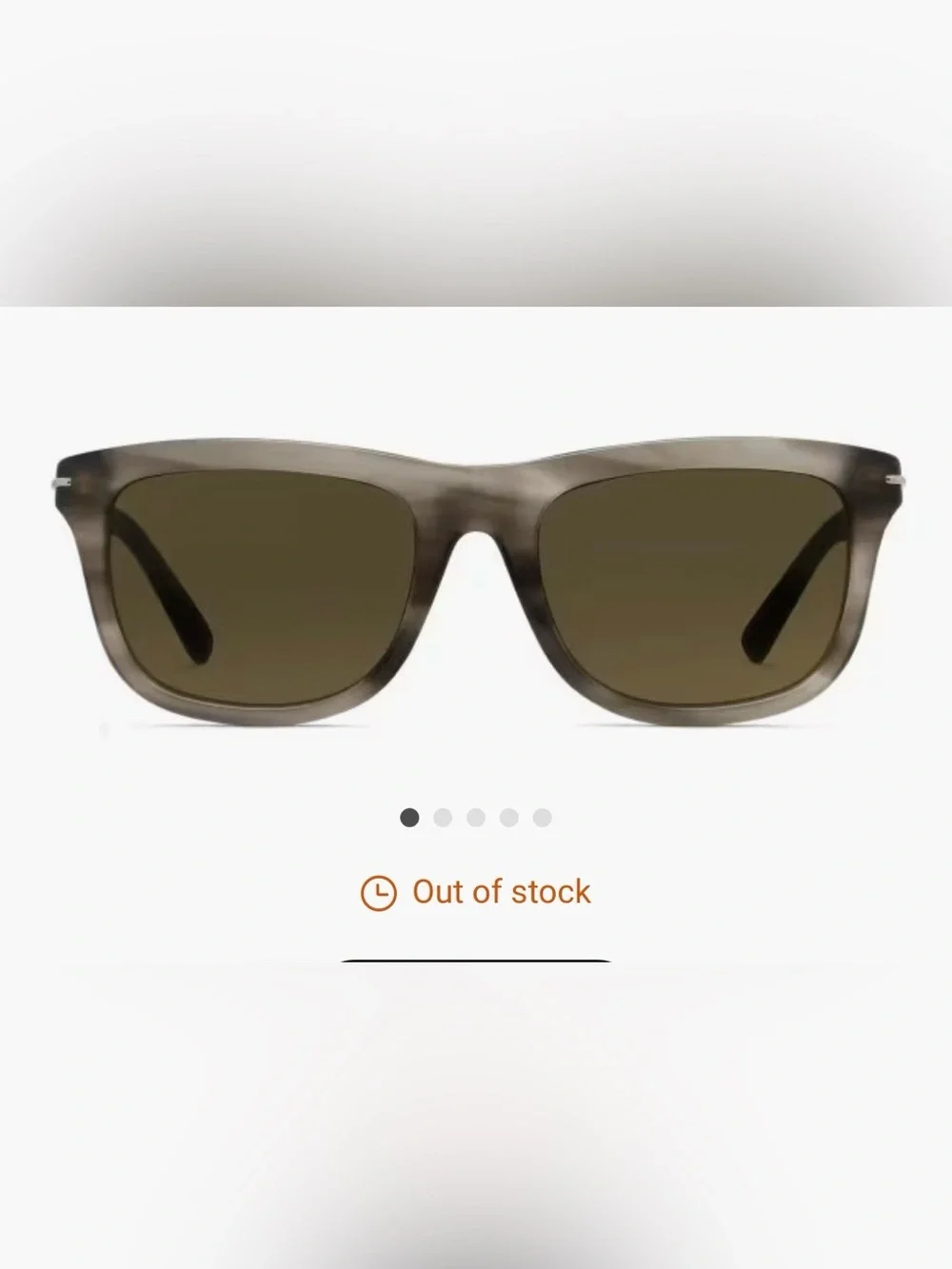 NWT Gucci Men’s Gray Acetate Sunglasses with Dark Lenses Gucci GG1444S 003